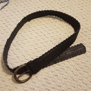 Small peace signs belt